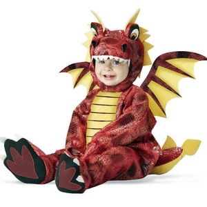 Adorable Red Dragon Costume (12-18m)